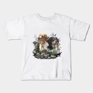 Brittany Spaniel Kids T-Shirt